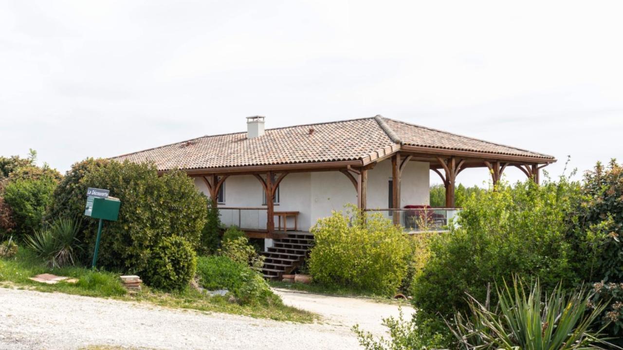 La Decouverte, Jacuzzi, Sauna, Et Terrasse Avec Vue Sur Lac A La Campagne Entre Toulouse Et Auch Βίλα Catonvielle Εξωτερικό φωτογραφία