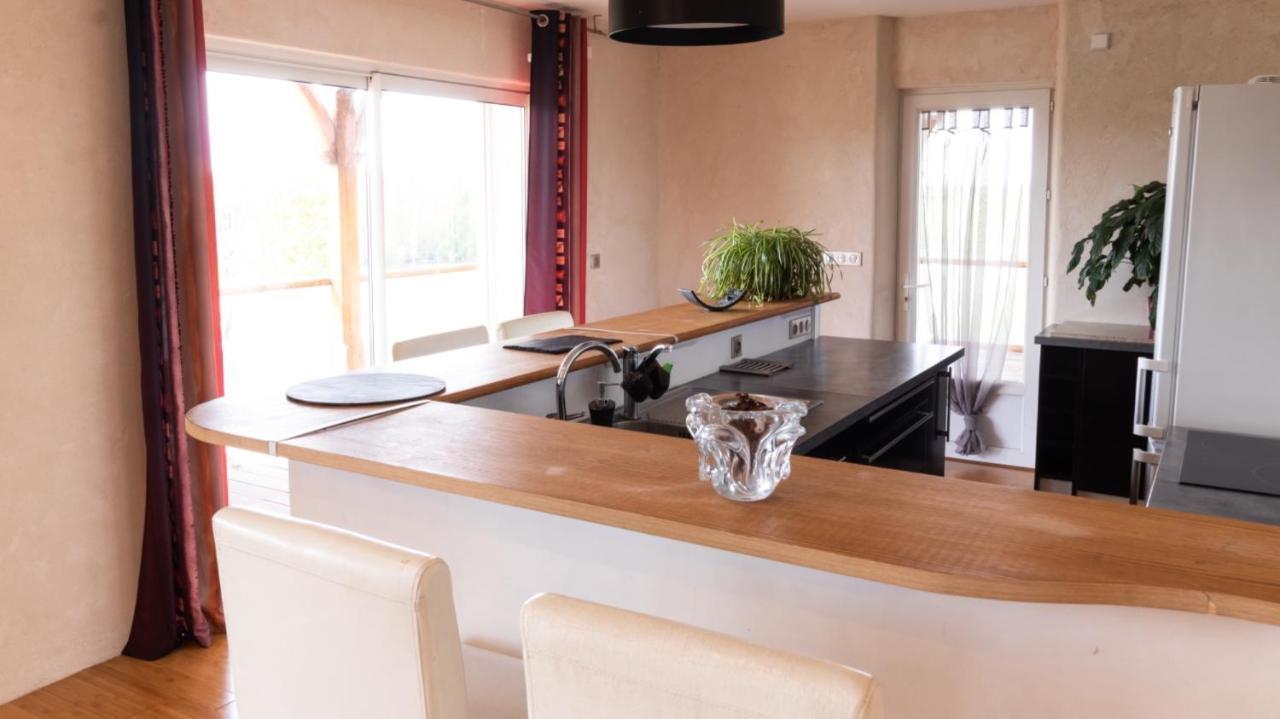 La Decouverte, Jacuzzi, Sauna, Et Terrasse Avec Vue Sur Lac A La Campagne Entre Toulouse Et Auch Catonvielle Εξωτερικό φωτογραφία